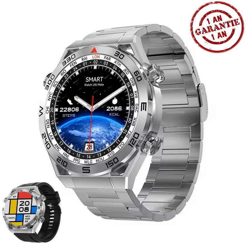 Montre intelligente tendance DT Ultramate (1 an de garantie)