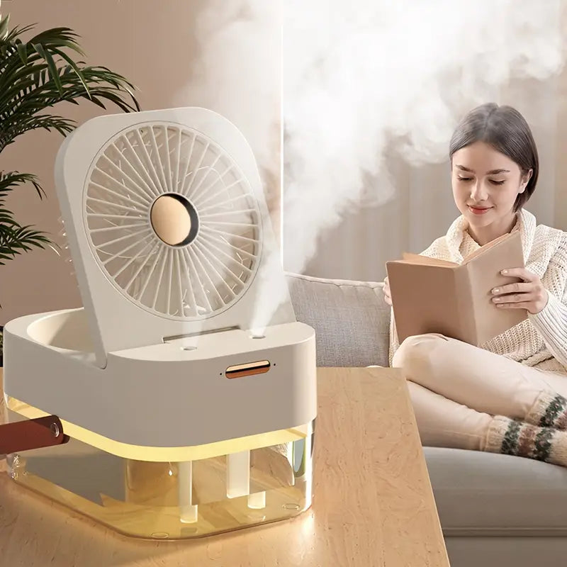 Ventilateur de refroidissement portable 3 en 1 avec climatiseur et humidificateur